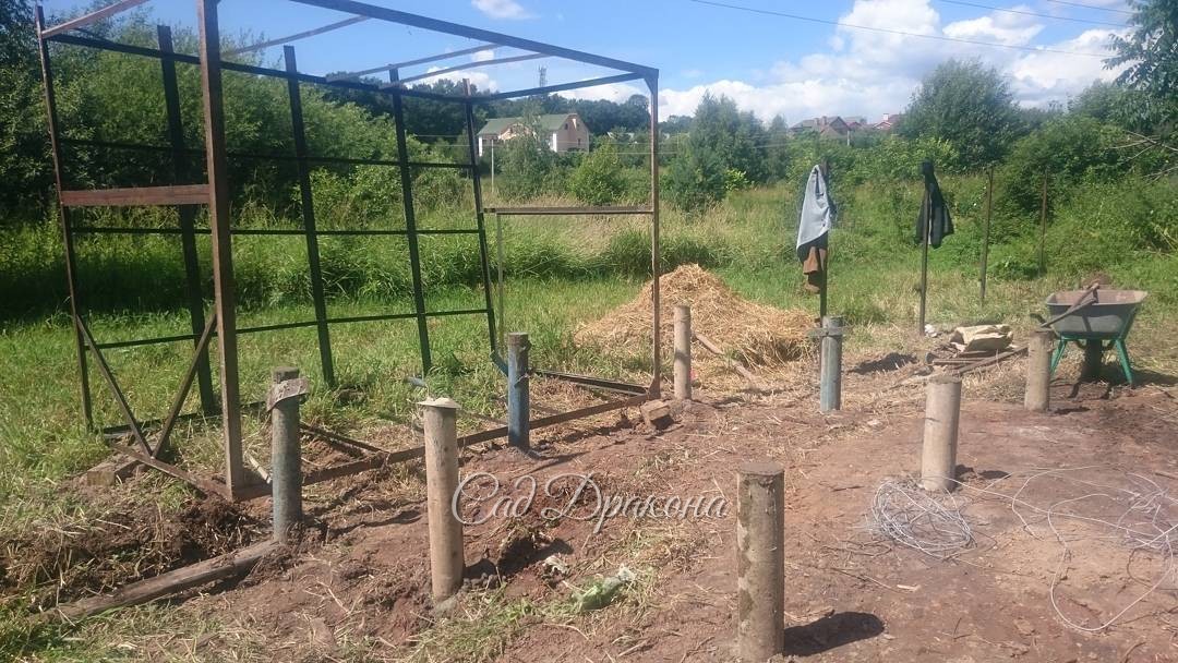 Сарай... Возведение 2.