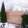 Возводим "Ворота Семи Небес", по совместительству ширму закрывающую соседский гараж.