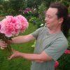 Вчерашний ветер сломал 2 цветка "Glowing Raspberry Rose". 🌹 Неудивительно, они такие огромные, и цветоносы высокие!
