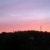 Сегодняшний розовый закат.