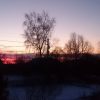 Рассвет обещает нам солнечную погоду. ☀И день прибавился немножко! 😉