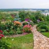 С верхней ступеньки лестницы это выглядело вот так 😊☀🌸🌿