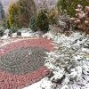 Снег остановил работы по мощению площадки "голова Дракона"... 🌨 А начинали в такую солнечную погоду - листайте! ☀ Неужели не успеем закончить до зимы? 🙇‍♂️🙇‍♀️