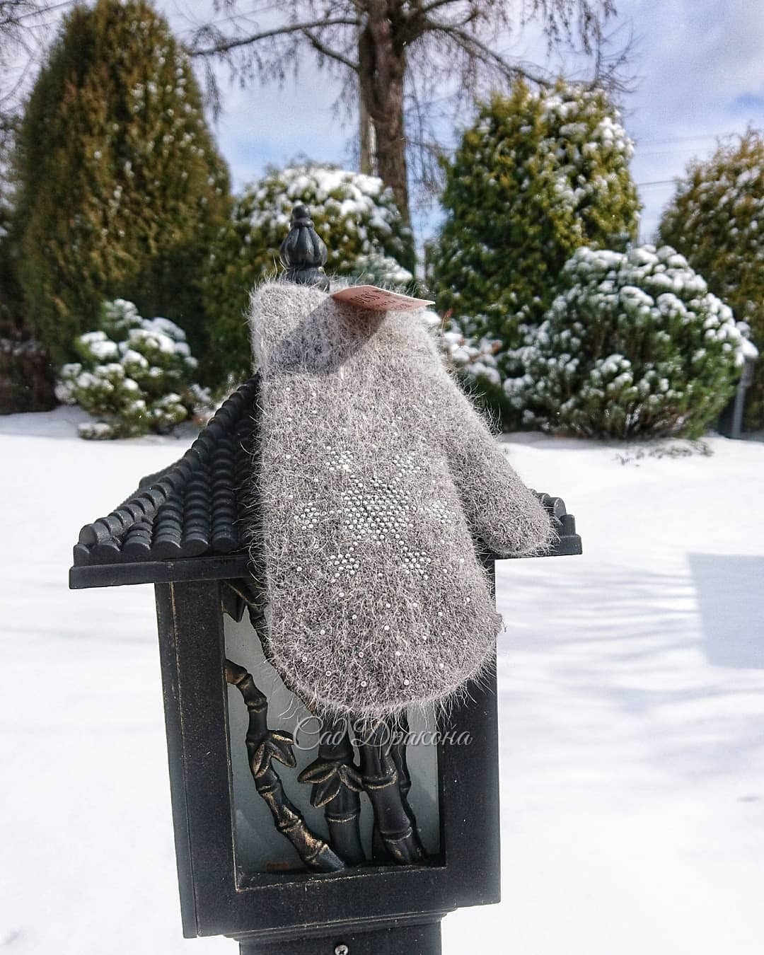 Наступила у нас зима ❄ А я недоумевала - зачем я вчера варежки купила? 😍🙌😁🐾