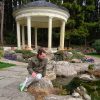 Итальянский павильон в оливковой роще, 🌳🌳🌳🌳 где в ручье обитают 🐢🐢🐢 В дополнение к посту с черепашками 💚😊