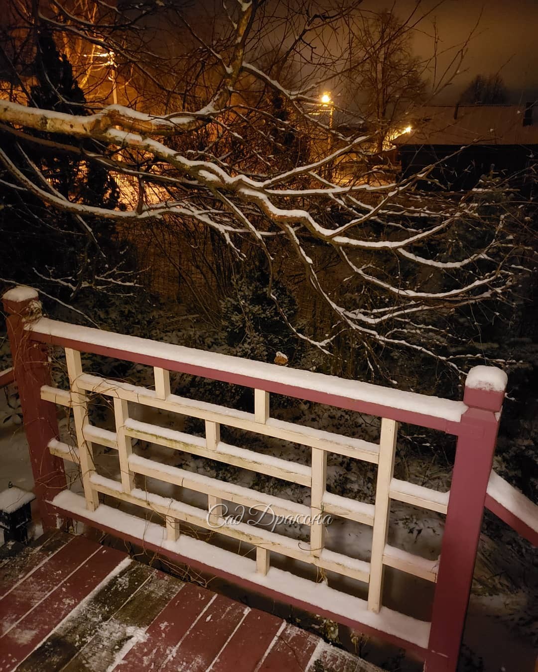 У нас снега совсем немножко...) ❄