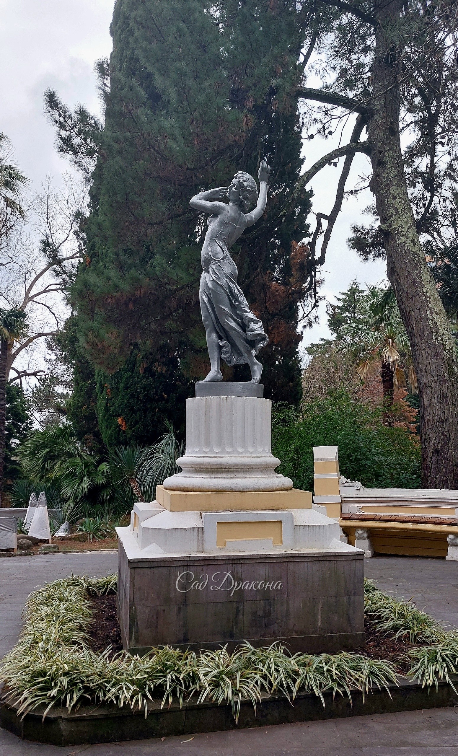 Красивые уголки Сочинского дендрария - японский и китайский дворики, ⛩️ подвесной мост, поросший мхом 🍃 Греческая беседка и вилла "Надежда", построенные основателем и хозяином поместья С. Н. Худековым, старинные и современные скульптуры и фонтаны. Всё окр